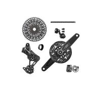 Sram X0 T-type Eagle E-mtb Brose Transmission Axs Groupset Argenté 160 mm 36t / 10-52t