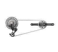 Sram Xx Sl T-type Eagle Axs Transmission Groupset Argenté 165 mm 34t / 10-52t Black