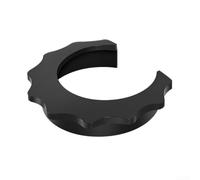 Groupe de brassage Capuchon de protection série E61 Protection contre les brûlures Design en bois pour machine à café 58 mm Joint isolation pour outils barista (noir)