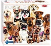 Groupe de chiens mignons Legpuzzel, 100e.