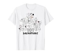 Groupe de chiots Disney 101 Dalmatians Happy Family T-Shirt
