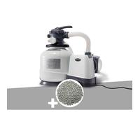 Groupe de filtration à sable SX2800 8 m³/h + 20 kg de zéolite - Intex