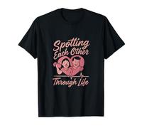 Groupe de Fitness se repérant à Travers Le cœur de la Vie T-Shirt