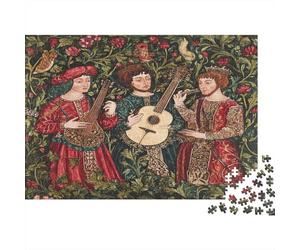 Groupe de Folk Rock médiéval 70x50cm/1000pcs Puzzle pour Adultes - Style Manuscrit enluminé,Jouet De DIY