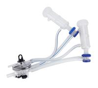Groupe de grappes de traite de mouton Gobelets de traite avec collecteur de lait de remplacement pour machine à traire Ensemble de gobelets à tétine en silicone pour accessoires