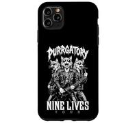 Groupe de Heavy Metal Cat Punk Purrgatory Nine Lives Music Cats Coque pour iPhone 11 Pro Max