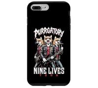 Groupe de Heavy Metal Cat Punk Purrgatory Nine Lives Music Cats Coque pour iPhone 7 Plus/8 Plus