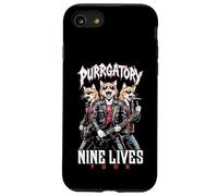 Groupe de Heavy Metal Cat Punk Purrgatory Nine Lives Music Cats Coque pour iPhone SE (2020) / 7/8