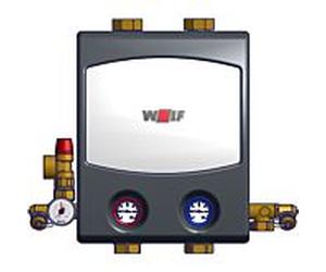 groupe de pompes Wolf cgb 2075108 370 mm, avec pompe HE