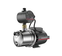 Groupe de pression avec administrateur et pompe JP 5-48 PM1 BBVP, 5 m³/h, puissance d'entrée de 1490 W, 6,6 A, avec fiche Schuko 42,4 x 18,6 x 39 cm, acier (Référence : 99515138)