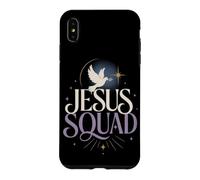 Groupe de prière Jesus Squad Christian Faith Dove Coque pour iPhone XS Max