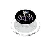 Groupe de prière Jesus Squad Christian Faith Dove PopSockets PopGrip pour MagSafe