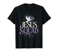 Groupe de prière Jesus Squad Christian Faith Dove T-Shirt