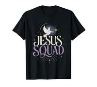 Groupe de prière Jesus Squad Christian Faith Dove T-Shirt Graphique avec Valeur