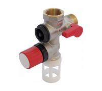 Groupe de sécurité 889 droit en laiton - siège standard - filetage MF 20x27 COMAP