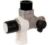 COMAP Groupe de sécurité réversible Reverso Siège Inox pour chauffe eau, cumulus - 20x27 ou 3/4" - 890506, Argent