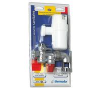 Groupe de sécurité coudé 3/4" NF avec siphon sous blister Pmax 10 kW - THERMADOR BGS20CS
