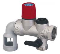 Groupe de sécurité Watts Industries coudé inox