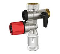 Watts - Groupe de sécurité droit SFR 3/4'' - Laiton nickelé mat pour chauffe-eau