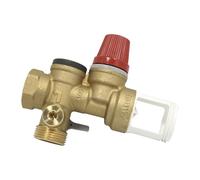 groupe de sécurité - pour chauffe eau - diam 20 x 27 mm - nf - corps laiton - thermador gsl