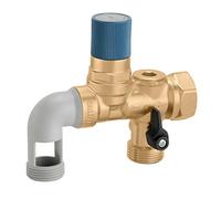groupe de sécurité - pour chauffe eau - horizontal - 26 x 34 mm - thermador gs26