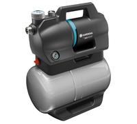 Gardena pompe hydraulique domestique 3900 Silent: Pompe dotée d’un réservoir d’eau de 21 l et d’un filtre intégré, débit de 3900 l/h, pression 4,3 bars, silencieuse, sans entretien (9066-20)