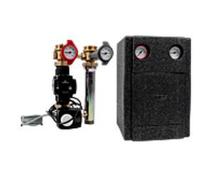 groupe de tuyauterie Wolf circuit mélangeur 2072140 DN 32-60, avec pompe à haut rendement, autorégulant