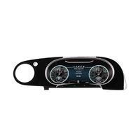 Groupe d'instruments numériques LCD 12,3 pouces compatible avec Bentley Flying Spur Continental GT 2005-2012 CarPlay, compteur de vitesse, jauge de tableau de bord(Black)