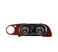 Groupe d'instruments numériques LCD 12,3 pouces compatible avec Bentley Flying Spur Continental GT 2005-2012 CarPlay, compteur de vitesse, jauge de tableau de bord(Red)