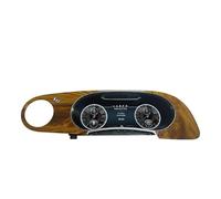 Groupe d'instruments numériques LCD 12,3 pouces compatible avec Bentley Flying Spur Continental GT 2005-2012 CarPlay, compteur de vitesse, jauge de tableau de bord(Yellow)