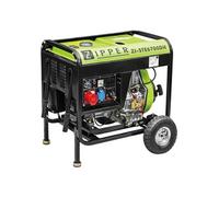 Zipper Maschinen - Groupe électrogène ZI-STE6700DH Diesel 5 700 W (6 500 W max) 115 kg