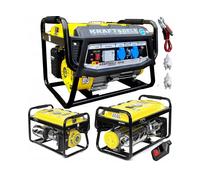 Groupe Électrogène À Essence 3500W 230V 12V Groupe Secours Camping Chantier