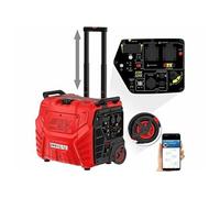 Revolt Groupe élèctrogène à essence connecté 3700 W / 230 V / 12 V BIG-270 avec trolley