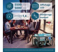 Groupe électrogène à essence "Könner & Söhnen" KS 7000