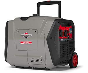 Groupe électrogène à onduleur portable à essence PowerSmart Series Inverter P4500 de Briggs & Stratton, alimentation propre 4500 watts/3700 watts, ultra silencieux et léger