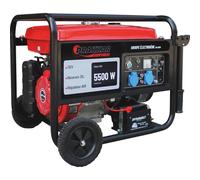 Groupe électrogène AVR monophasé essence 5500W 13CV démarrage électrique avec kit brouette DRAKKAR - 11020