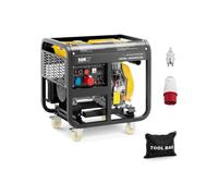 Groupe électrogène diesel 2830 / 8500 watts 30 l 240/400 volts mobile avr euro 5