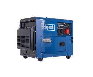 Groupe électrogène diesel AVR SCHEPPACH - SG5200D - 4200W / 5000 W - 7 7 PS