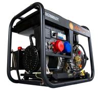 Groupe électrogène diesel ITC Power 6500W AVR monophasé et triphasé DG7800LE-T