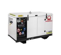 Groupe Électrogène Diesel Triphasé 14300W Yanmar - Démarrage Électrique AVR, Protection Différentielle, 10h Autonomie - PRAMAC - PF183TY4008