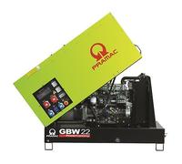 Groupe électrogène diesel triphasé 15,40 kW avec DPP - GBW 22 Y - PRAMAC - SB200TYAG00