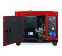 Zeus Groupe électrogène diesel ZEUZ – 6300 W, silencieux, démarrage électrique