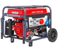 Groupe électrogène essence 11 kW 3x400 V et 230 V - Démarrage électrique et réservoir de 40 l MW Tools BG100ED