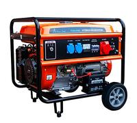 EXTRALINK EGH-5500 Groupe électrogène hybride à gaz GPL CNG 5,5 kW 3F 5000 W Capacité du réservoir 25 l Système de protection contre les surcharges Easy Start 2 x AC 230 V