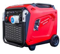 Groupe électrogène inverter ATS essence - 9,5 kW triphasé 3x400 V et 230 V - Démarrage électrique MW Tools BGI95SED