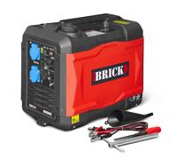 Groupe électrogène inverter - BRICK - Max 2900W - 2 prises - Autonomie 4H - Silencieux 63dB