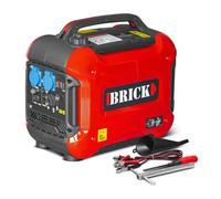 Groupe électrogène inverter - BRICK - Modèle max 1880W - 2 prises 230V - Autonomie 5H - Arrêt automatique