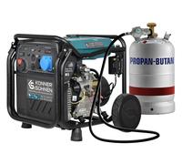Groupe Électrogène Inverter Könner & Söhnen KS8100iEG 8KW Gaz + Essence