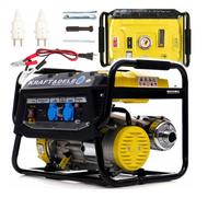 Groupe électrogène Inverter KRAFT DELE 3500 W LCD Essence 12/230 V