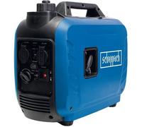 Scheppach Groupe Electrogène Inverter SG2500i | Générateur d'électricité de secours | 2000W | 2 Prises 230V / 2 Fiches USB type A | 91,6 dB volume sonore